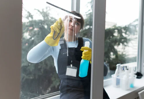 Nettoyage de vitres intérieures et extérieures à Cornimont